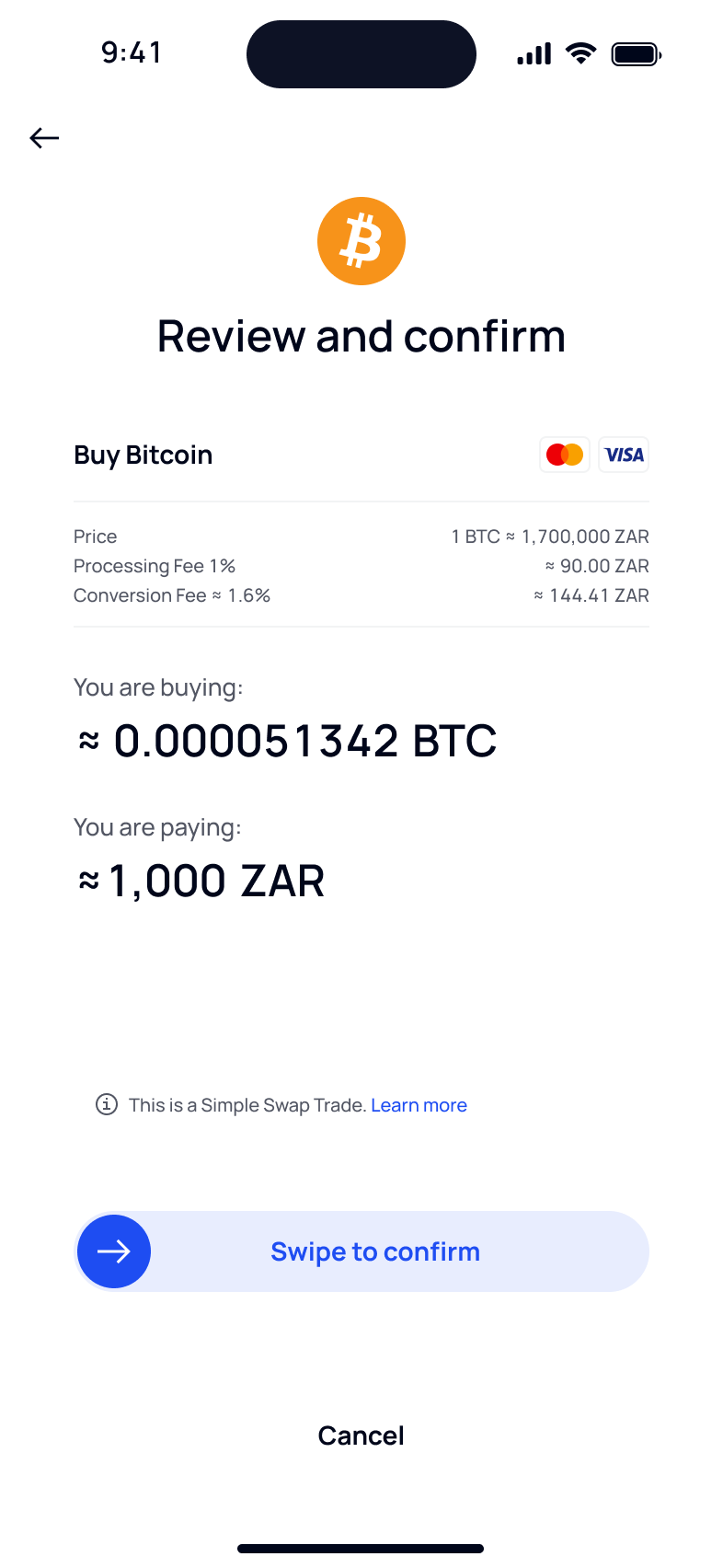 How to deposit Rand (ZAR) using South African credit or debit cards? – VALR  Help Center